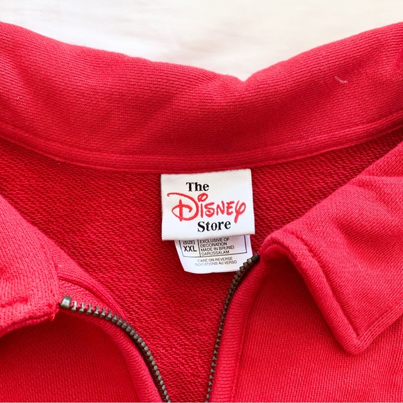 Vintage Disney 90s Winnie the Pooh Red Sweatshirt size XXL - Picture 5 of 7
